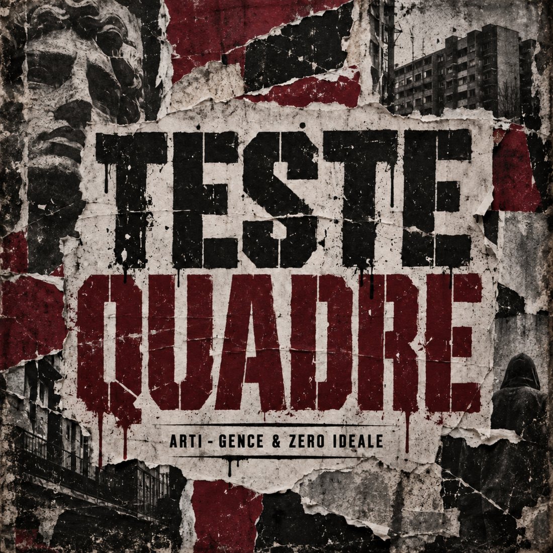 Copertina di TESTE QUADRE, Arti-Gence & Zero Ideale